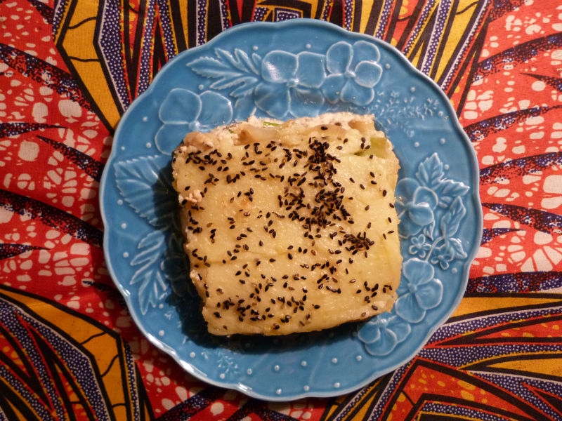empadão de tofu e batata doce