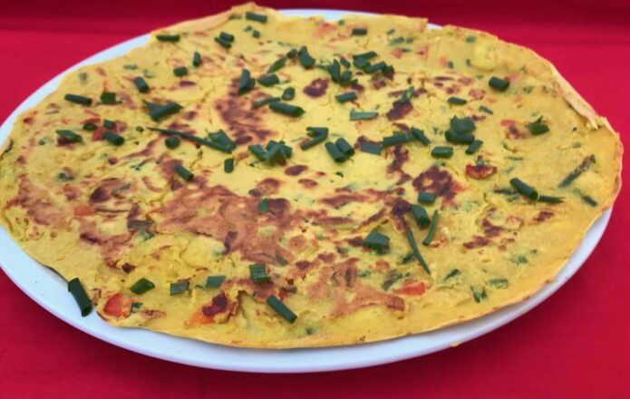 omelete de grão