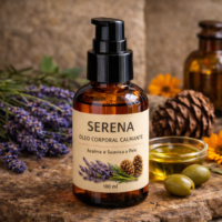 Serena - óleo corporal calmante. Marca: Receta para Tudo